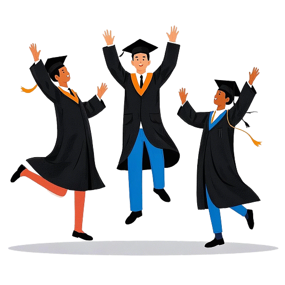 Graduates Celebrating